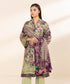 2 Piece - Printed Linen Suit